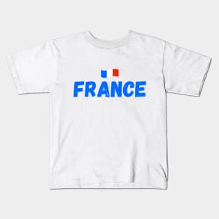 France flag Kids T-Shirt